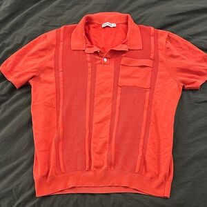 Grace Karin Vibrant Red Polo Shirt